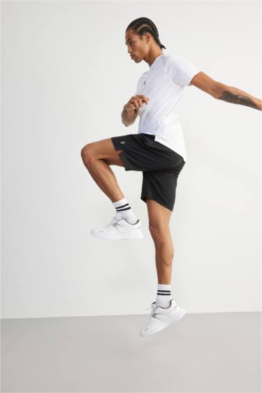 DeFactoFit Slim Fit Standard Leg Premium Shorts