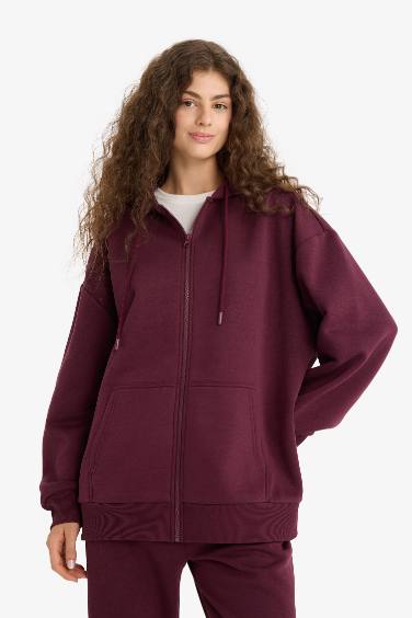 Oversize Fit Hooded Sweatshirt
