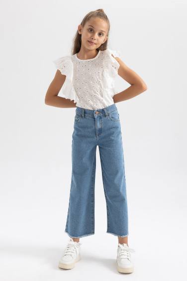 Girl Wide Leg Trousers