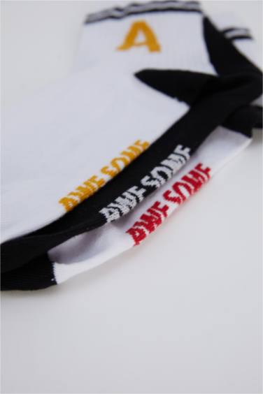 Длинные носки из хлопка для мужчин, 3 пары