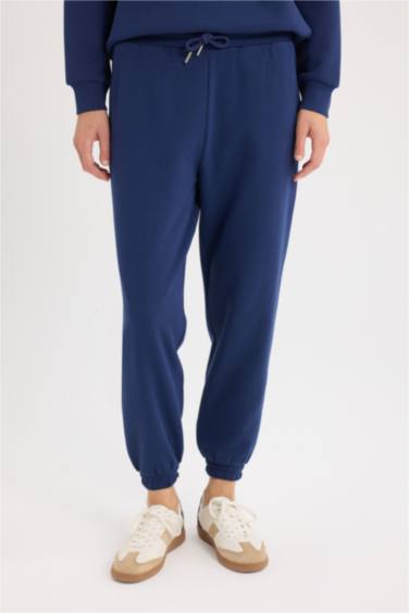 Спортивные брюки утепленные с высокой талией