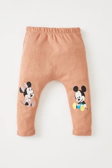 Pantalon de survêtement en coton sous licence Minnie Mouse pour bébé fille