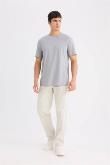 New Regular Fit Crew Neck Short Sleeve T-Shirt