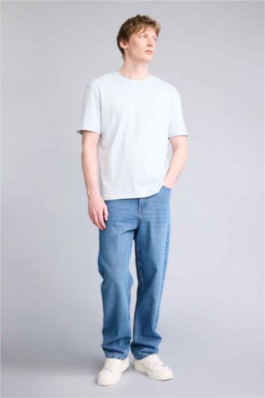 NEW REGULAR FIT %100 Pamuk Basic Tişört - Görsel 2