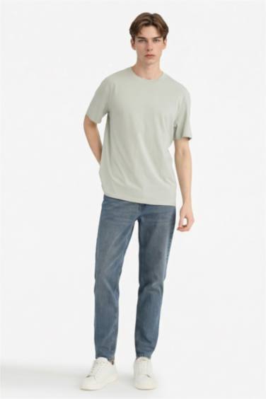 100% мақтадан жасалған негізгі basic футболка