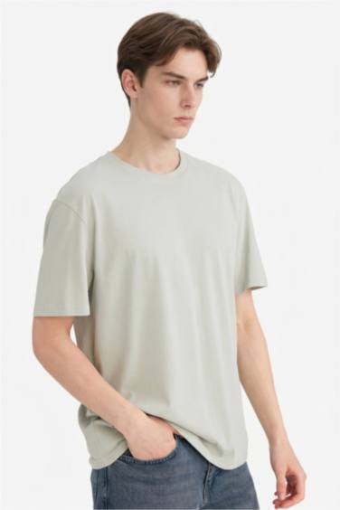 100% мақтадан жасалған негізгі basic футболка