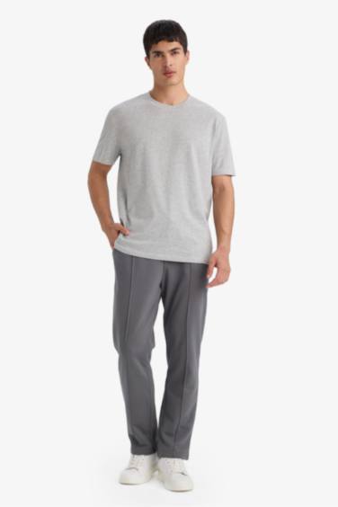 100% Cotton Regular Fit Crew Neck Basic T-Shirt