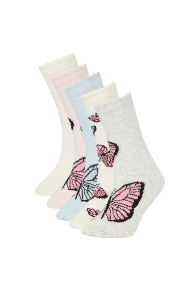 Girl 5 Piece Long sock