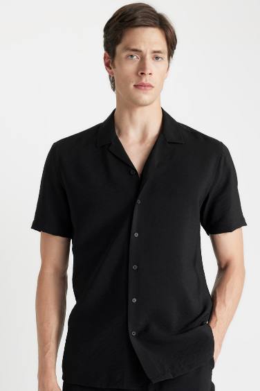 Modern Fit Polo Neck Aerobin Shirt