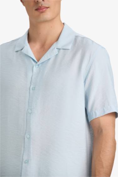 قميص بولو صيفي نص ردن ايروبين مودرن فيت