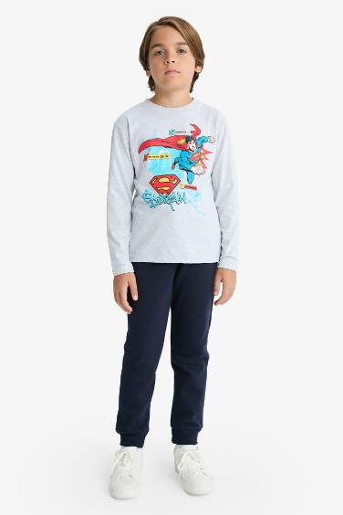 سروال قماش سميك قصة عادية