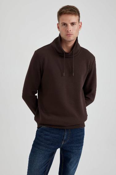 Regular Fit Long Sleeve Sweatshirt