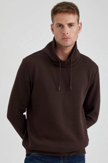 Regular Fit Long Sleeve Sweatshirt