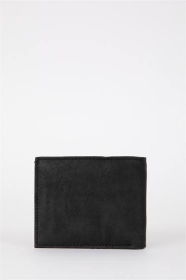 Erkek Suni Deri Yatay Cüzdan