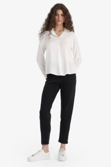 Chemise à manches longues Coupe régulière