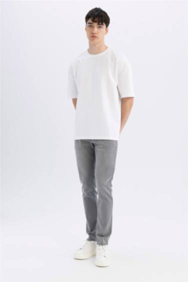 Carlo Skinny Fit Extra Slim Fit Normal Waist Jeans