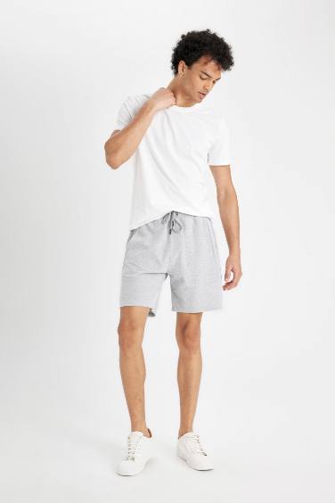 Slim Fit Narrow Leg Shorts