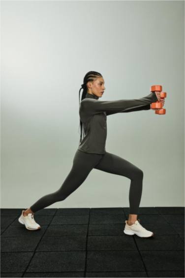 Waist Fitting Soft Fleece Lined Sports Leggings