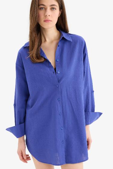 Chemise de plage en coton de Fall in Love