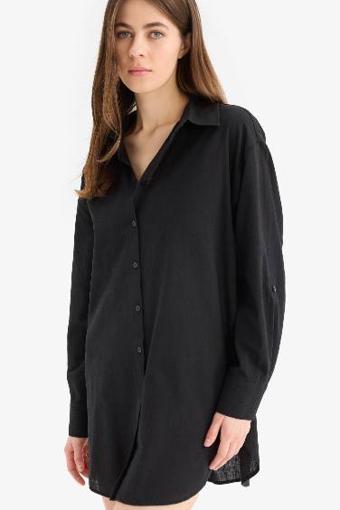 قميص بحر من قطن قصة عادية من Fall in Love