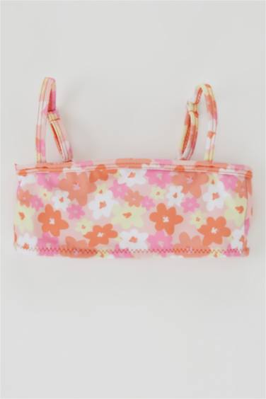 طقم بيكيني فلورال بقصة عادية - قطعتين