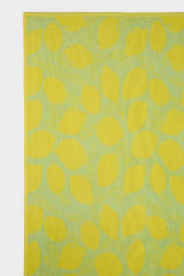 منشفة بحر نسائي قطن منقوش