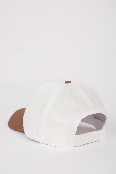 Boy Color Block Cotton Cap