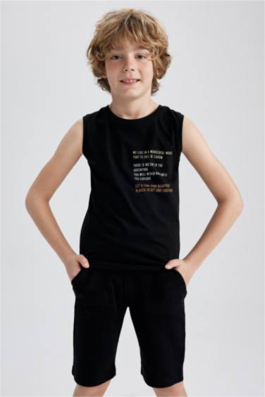 Boy Crew Neck Singlet