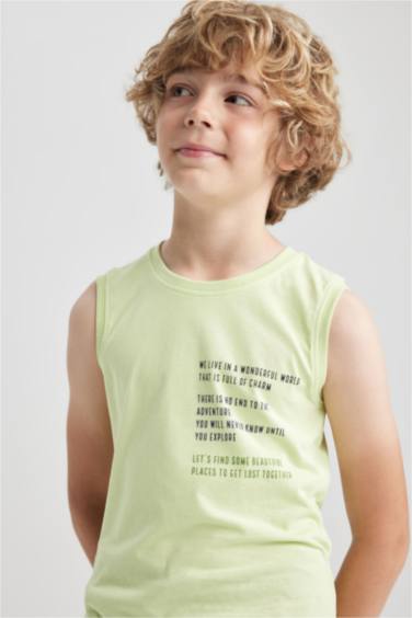 Boy Crew Neck Singlet