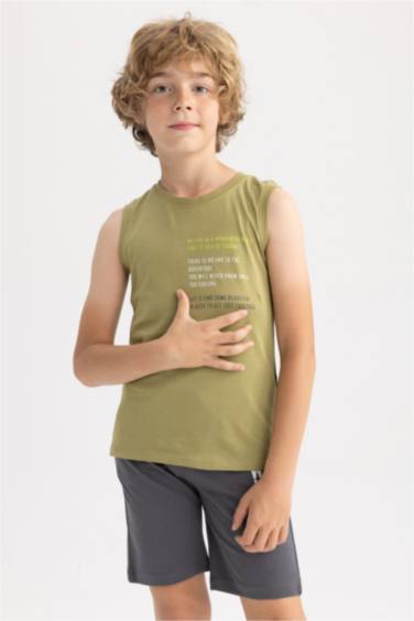 Boy Crew Neck Undershirt