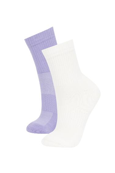 Women Defacto Fit 2-Pack Cotton Sports Socks