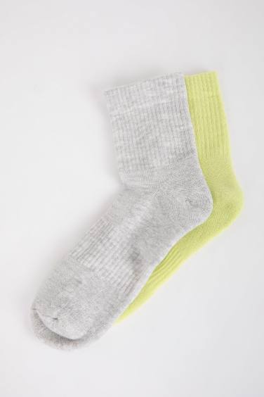 Women Defacto Fit 2-Pack Cotton Sports Socks