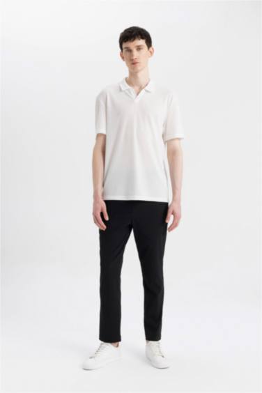 Modern Fit Short Sleeve Polo T-Shirt