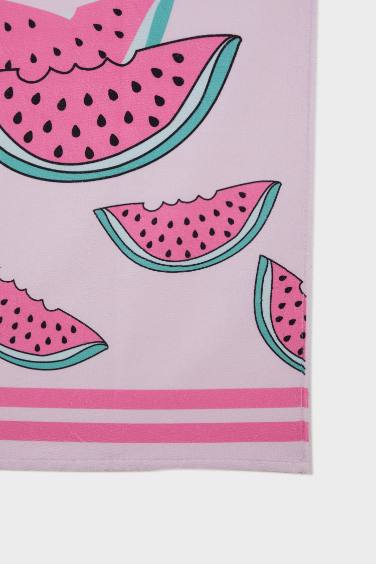 Baby Girl Patterned Beach Towel