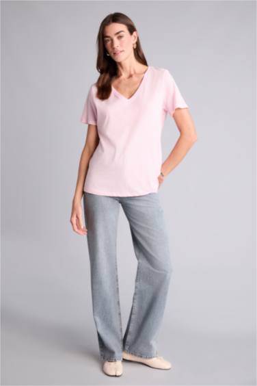 Basıc Penye Tişört - Görsel 2