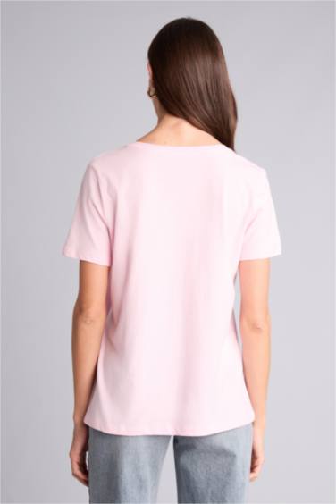 Basıc Penye Tişört - Görsel 5