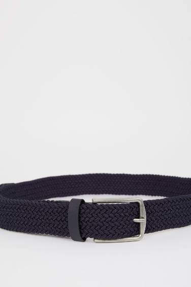 Man Rectangle Denim Clasp