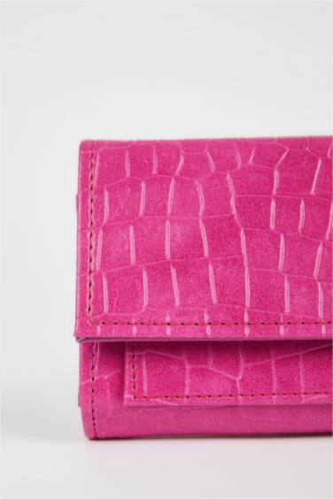 Kadın Suni Deri Croco Cüzdan