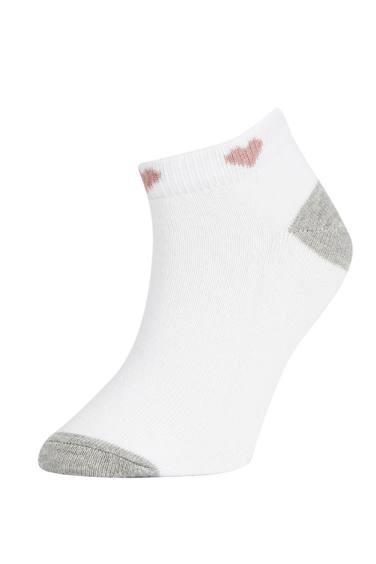 جوارب قصيرة قطنية للبنات مكون من 7 أزواج