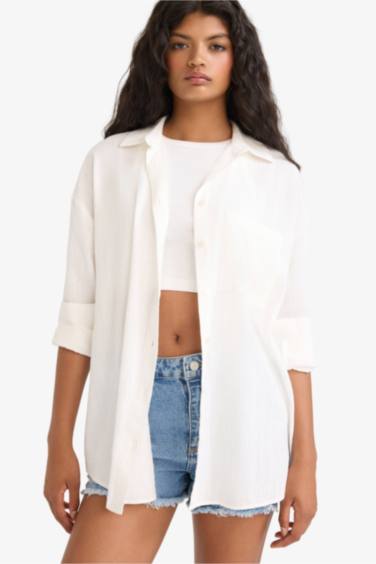 قميص ردن طويل اوفر سايز