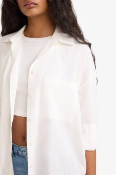 قميص ردن طويل اوفر سايز