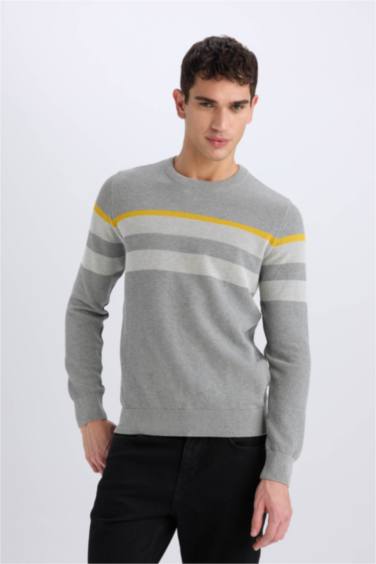 Standard Fit Crew Neck Knitwear Pullover