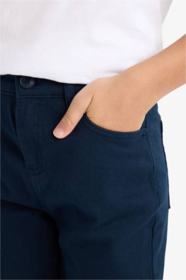 Erkek Çocuk Düz Paça Gabardin Pantolon