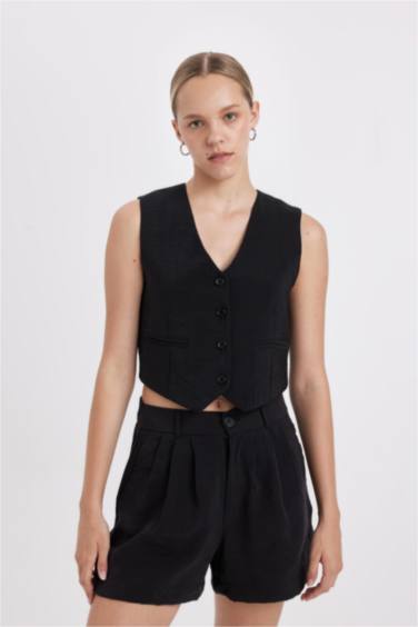 Regular Fit Normal Waist Short Leg Modal Shorts