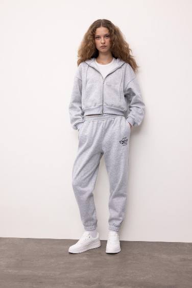 Printed Basic Jogger Sweatpants