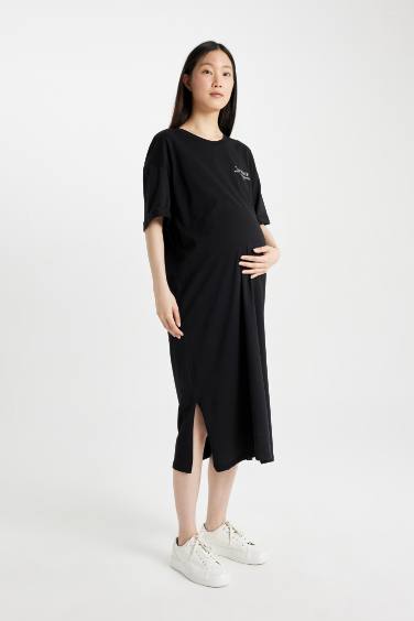 Robe de Maternité à coupe régulière