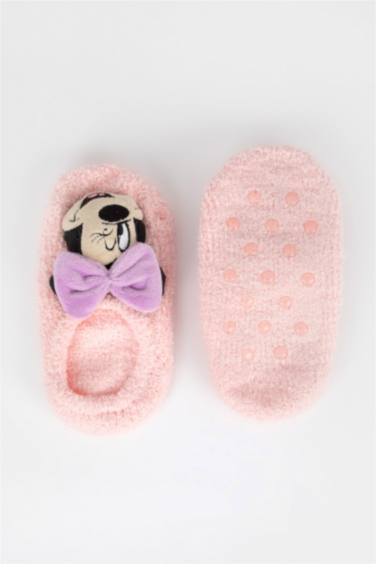 Girl Mickey Minnie Licensed Home Socks