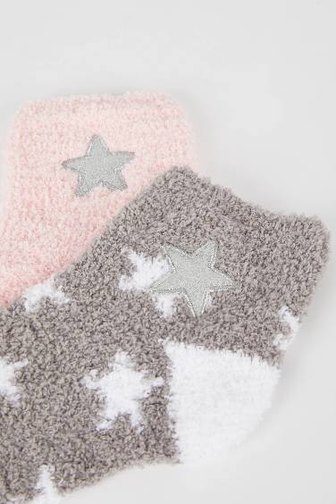 Woman 2 piece Home Socks