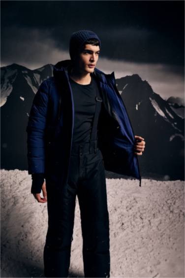 Regular Fit Askılı Kayak Eşofman Altı