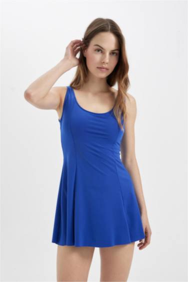 Fall in Love Regular Fit Skirted Swimsuit